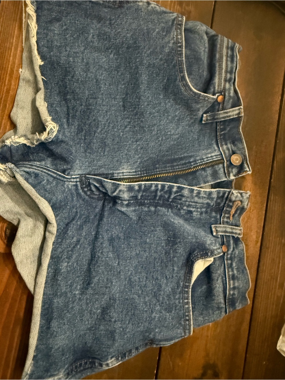 Wrangler Blue Denim Jean Shorts
